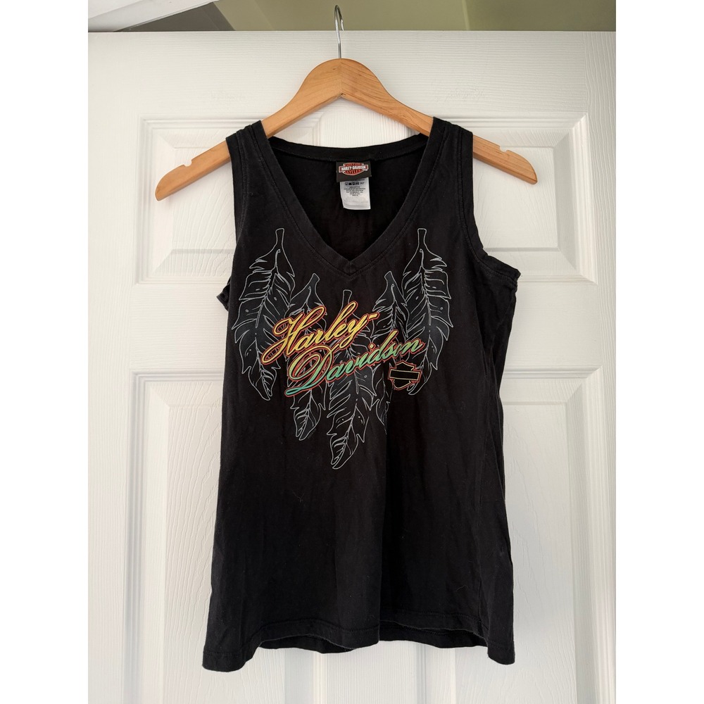 Harley-Davidson Womens Black Daytona Beach Tank 2010